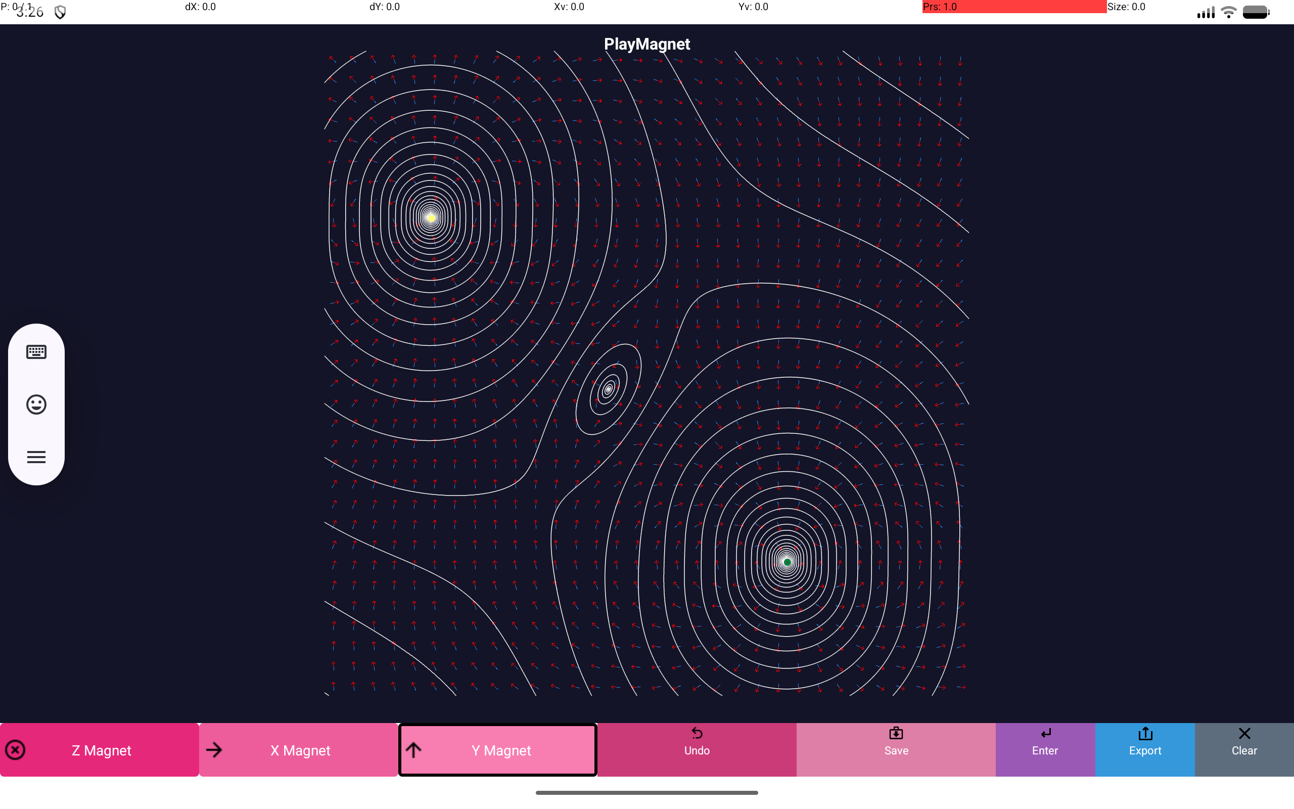 PlayMagnet on Android tablet