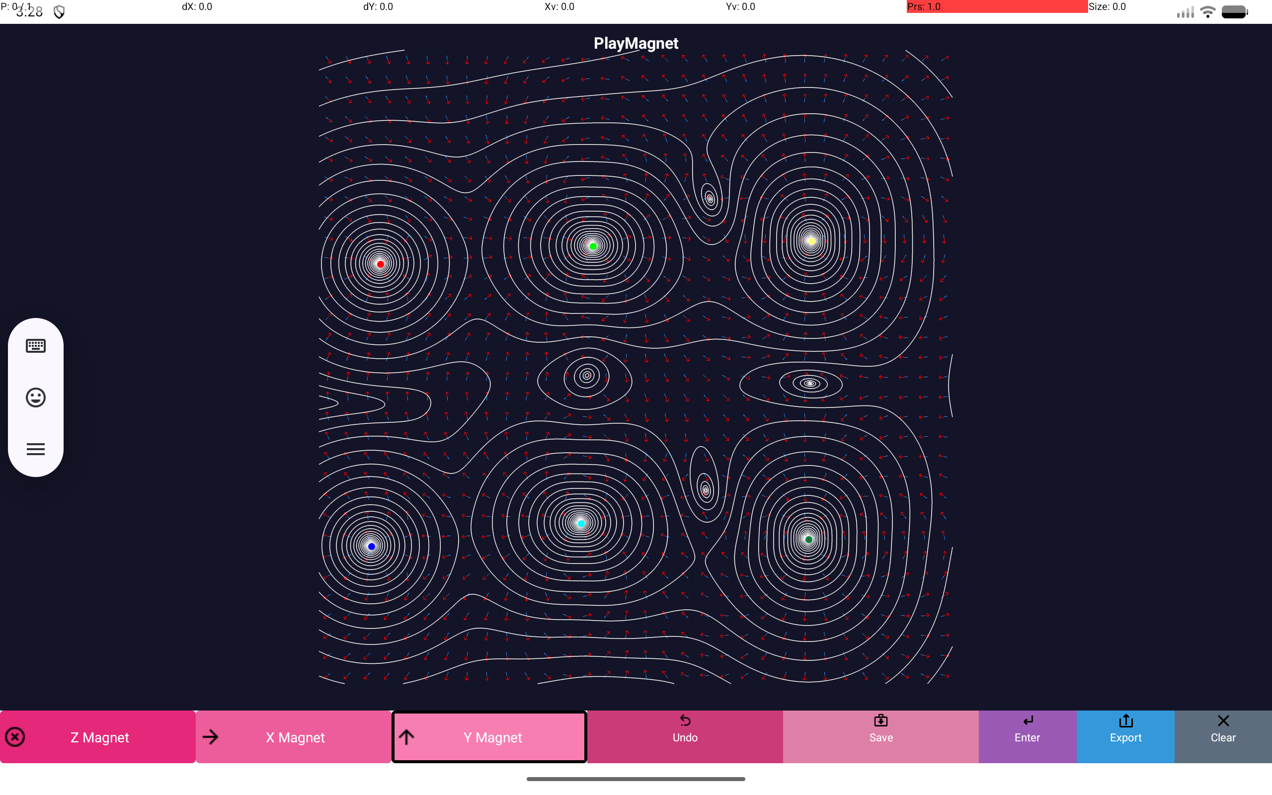 PlayMagnet on Android tablet