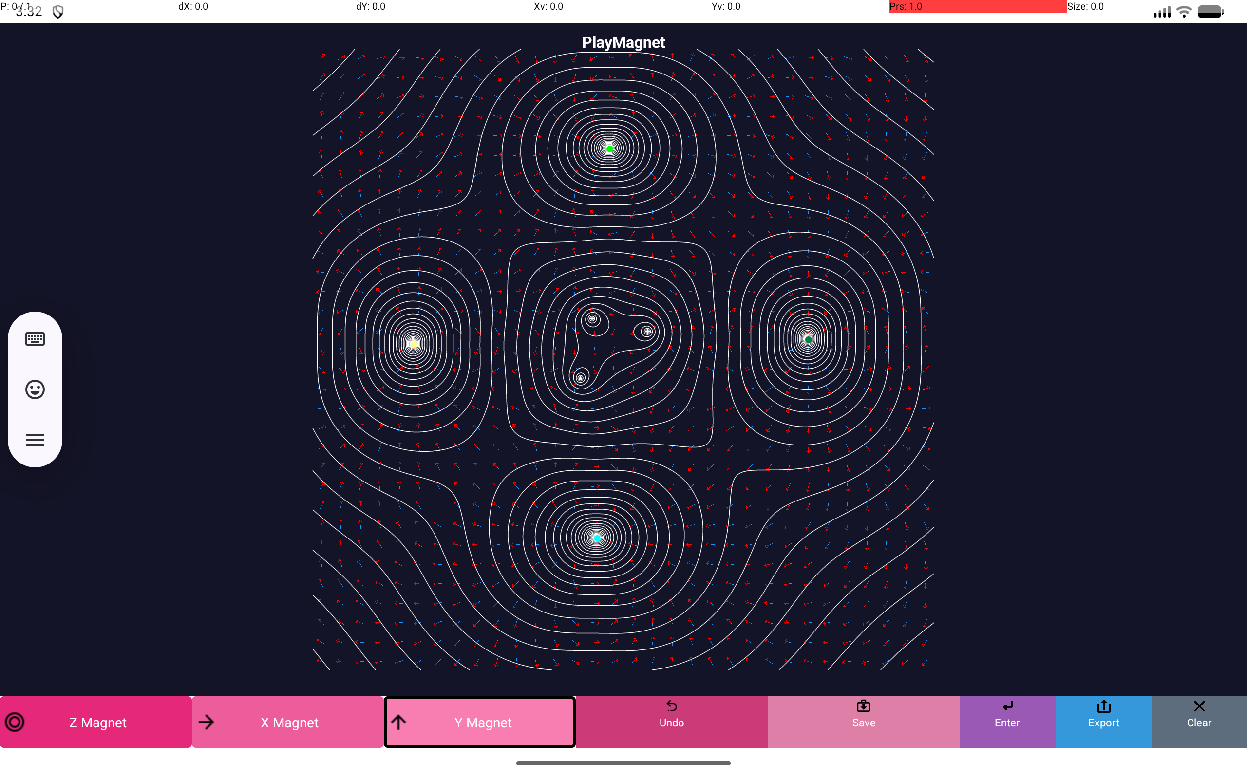 PlayMagnet on Android tablet